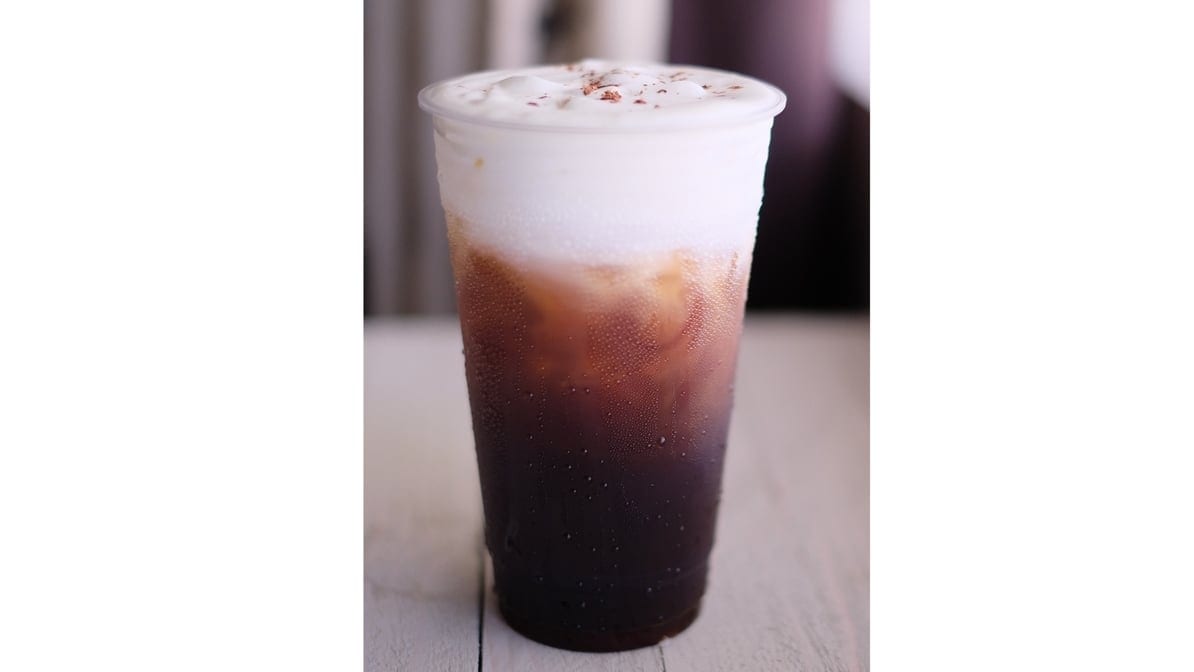 Salted Cream Vietnamese Iced Coffee.